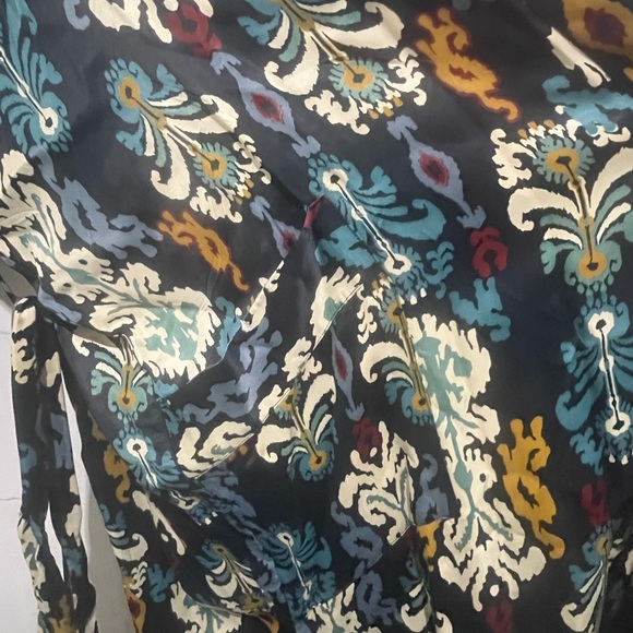 Zara Multicolor Patterned Cape - Picture 5 of 5
